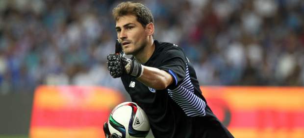 Iker Casillas con el Oporto