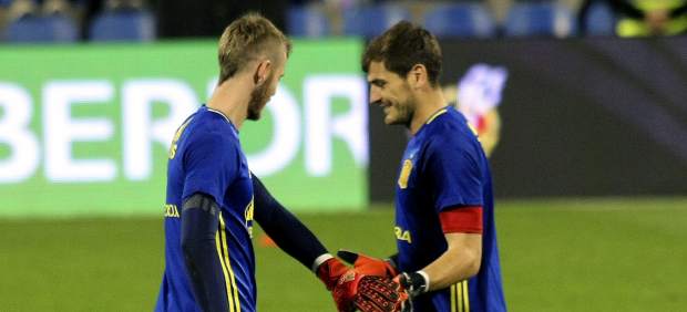 Iker Casillas y David de Gea